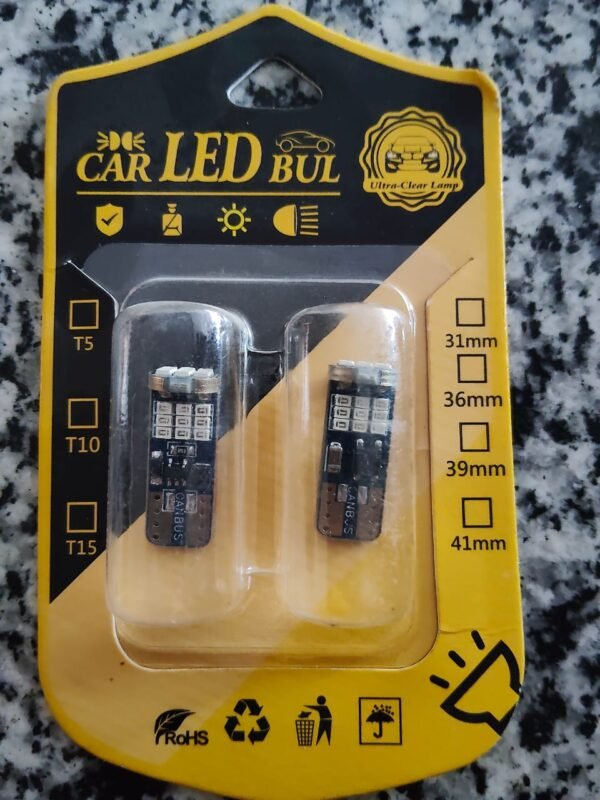 CAR LAMP - t10 ازرق