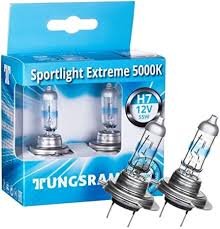طقم 2 لمبة  H7 12V/ 58520SXU +90 Tungsram