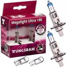 طقم 2 لمبة H1 +90 Tungsram